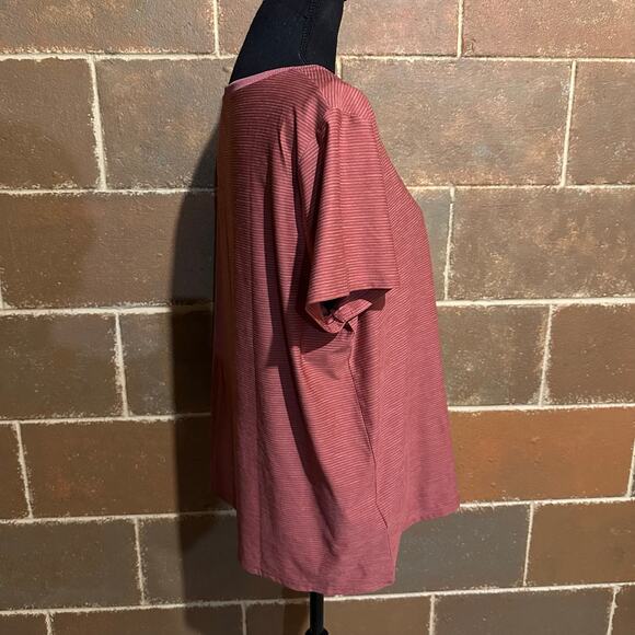 Eddie Bauer Pink Short Sleeve Active Top Women's 2XL - Picture 4 of 8